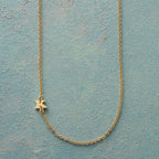 Initial Spark Necklace