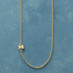 Initial Spark Necklace