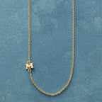 Initial Spark Necklace