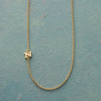 Initial Spark Necklace