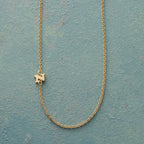 Initial Spark Necklace