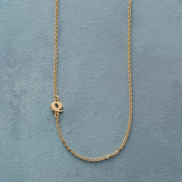 Initial Spark Necklace