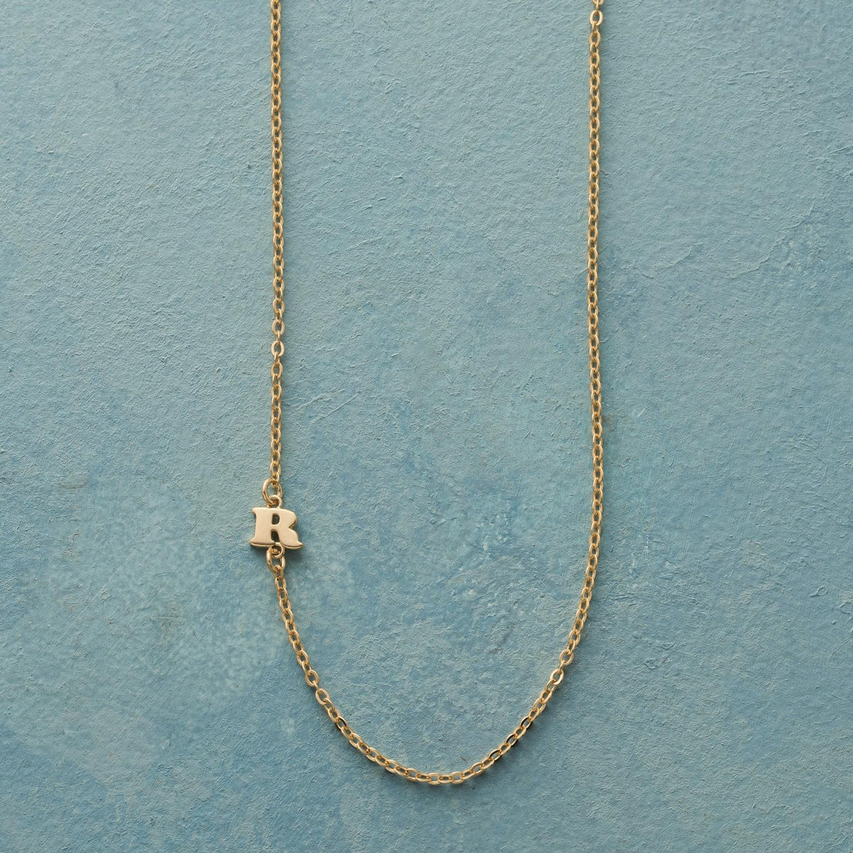 Initial Spark Necklace