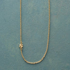 Initial Spark Necklace