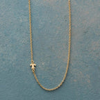 Initial Spark Necklace