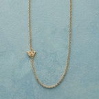 Initial Spark Necklace