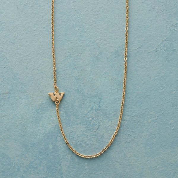 Initial Spark Necklace