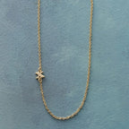 Initial Spark Necklace