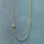Initial Spark Necklace