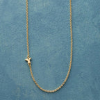 Initial Spark Necklace