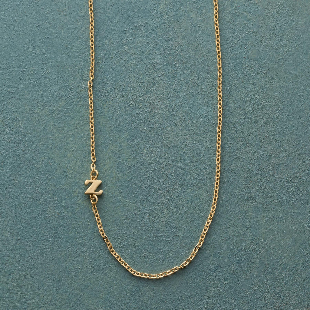Initial Spark Necklace