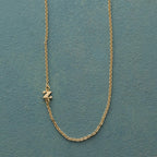Initial Spark Necklace