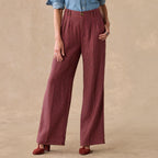 Mayra Plaid Pants. Petite