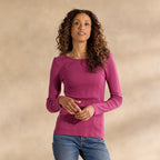 Perfect Pointelle Crewneck