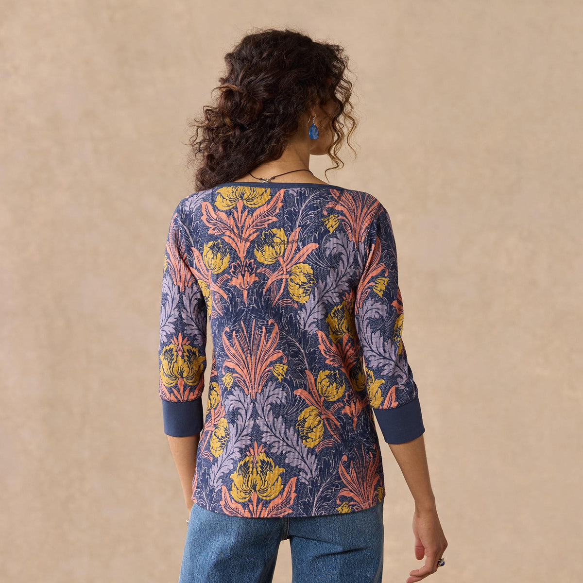 Rosehips Henley. Petite