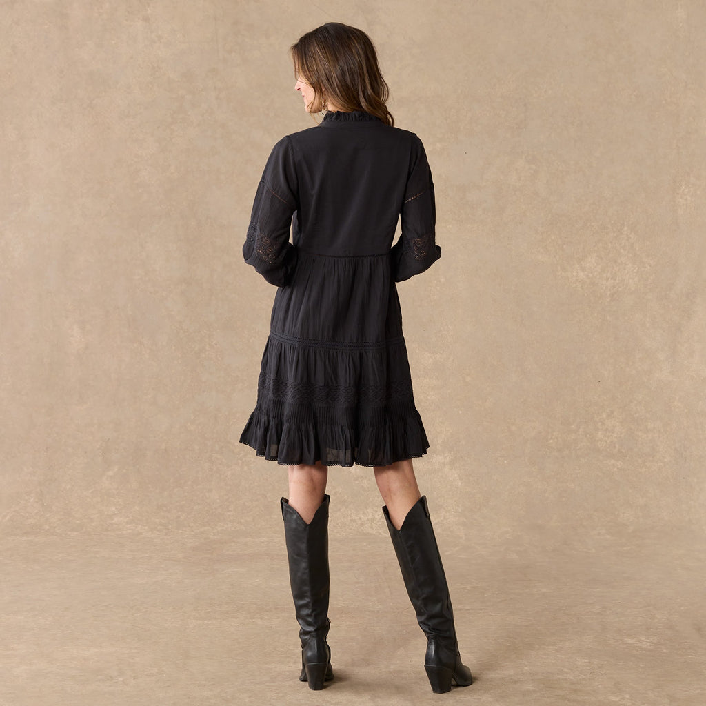 Bromlee Ruffle Dress. Petite