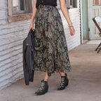 Caldera Ruffle Skirt. Petite