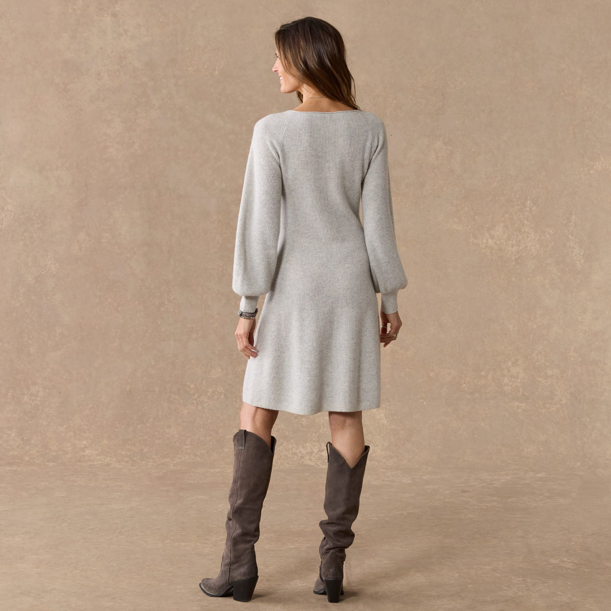 Caraz Cashmere Dress. Petite