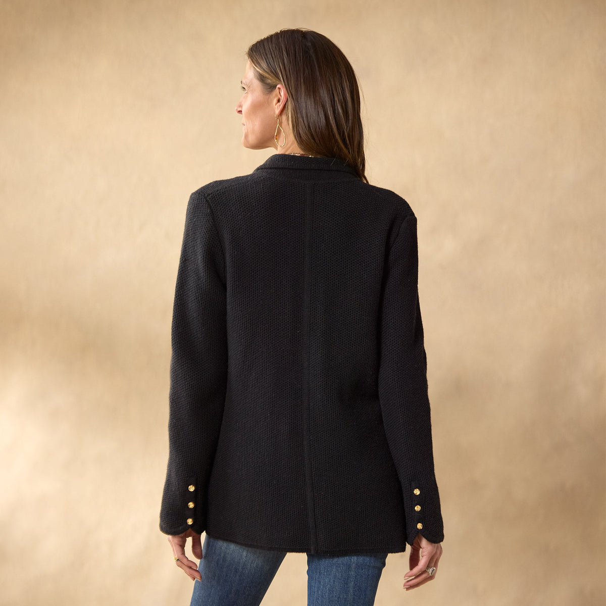Ivy League Sweater Blazer. Petite