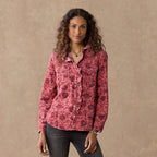 Ombeline Printed Shirt. Petite