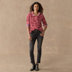 Ombeline Printed Shirt. Petite