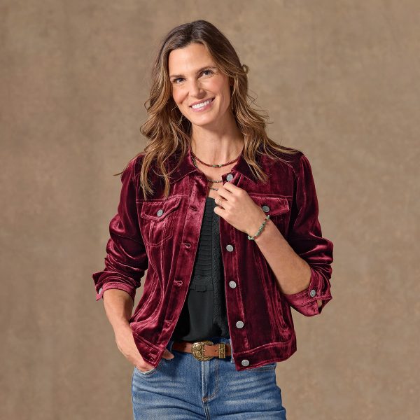 Wren II Velvet Jacket. Petite