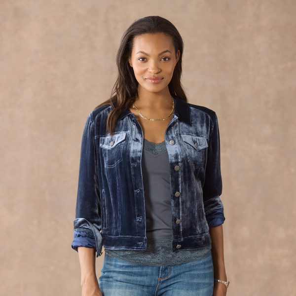 Wren II Velvet Jacket. Petite