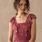Harvest Florals Dress. Petite