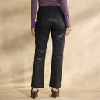 Coated Bronte Cargo Pants. Petite