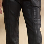 Coated Bronte Cargo Pants. Petite