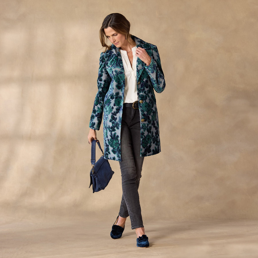 Ice And Art Coat. Petite