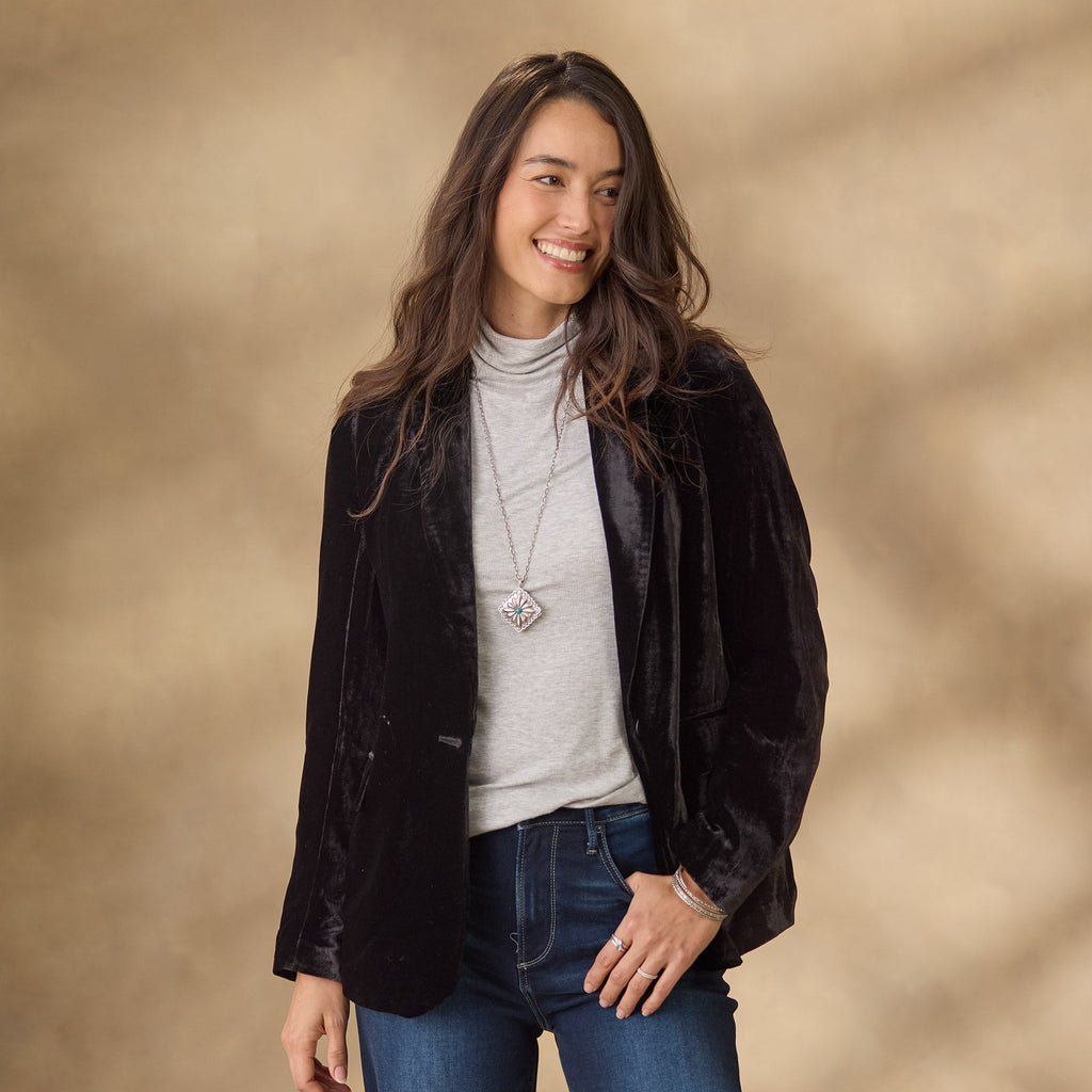 Ravell Velvet Blazer