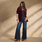 Ravell Velvet Blazer. Petite