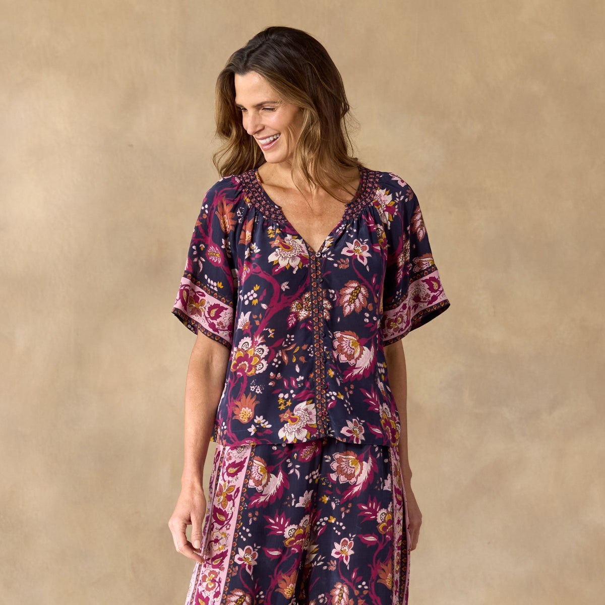 Blossom And Beauty Pajama Top
