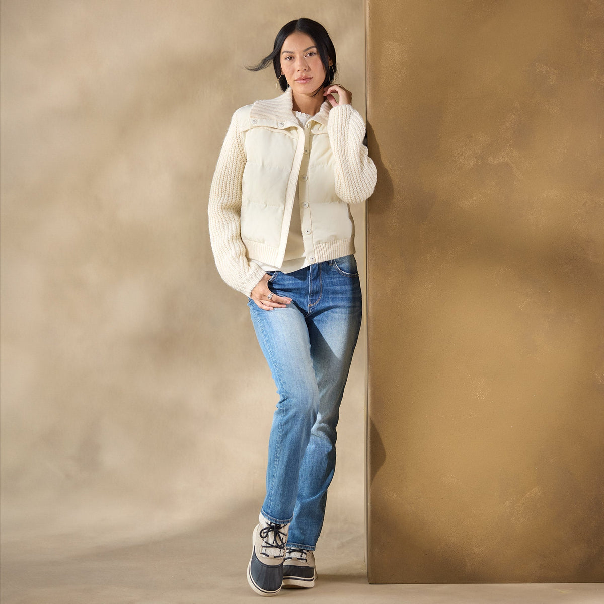 Melanie Marie Sweater Jacket. Petite