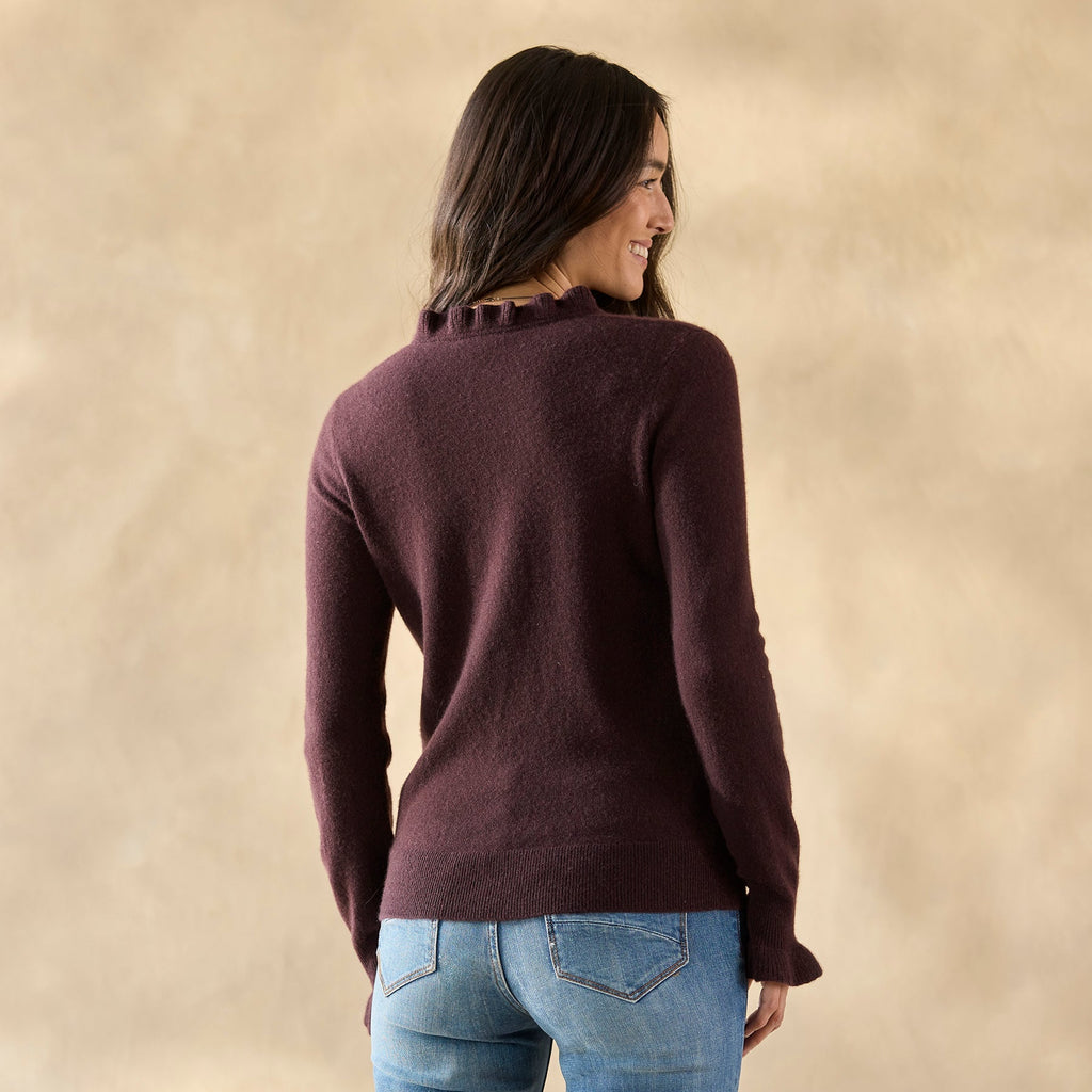 Gisella Cashmere Sweater. Petite