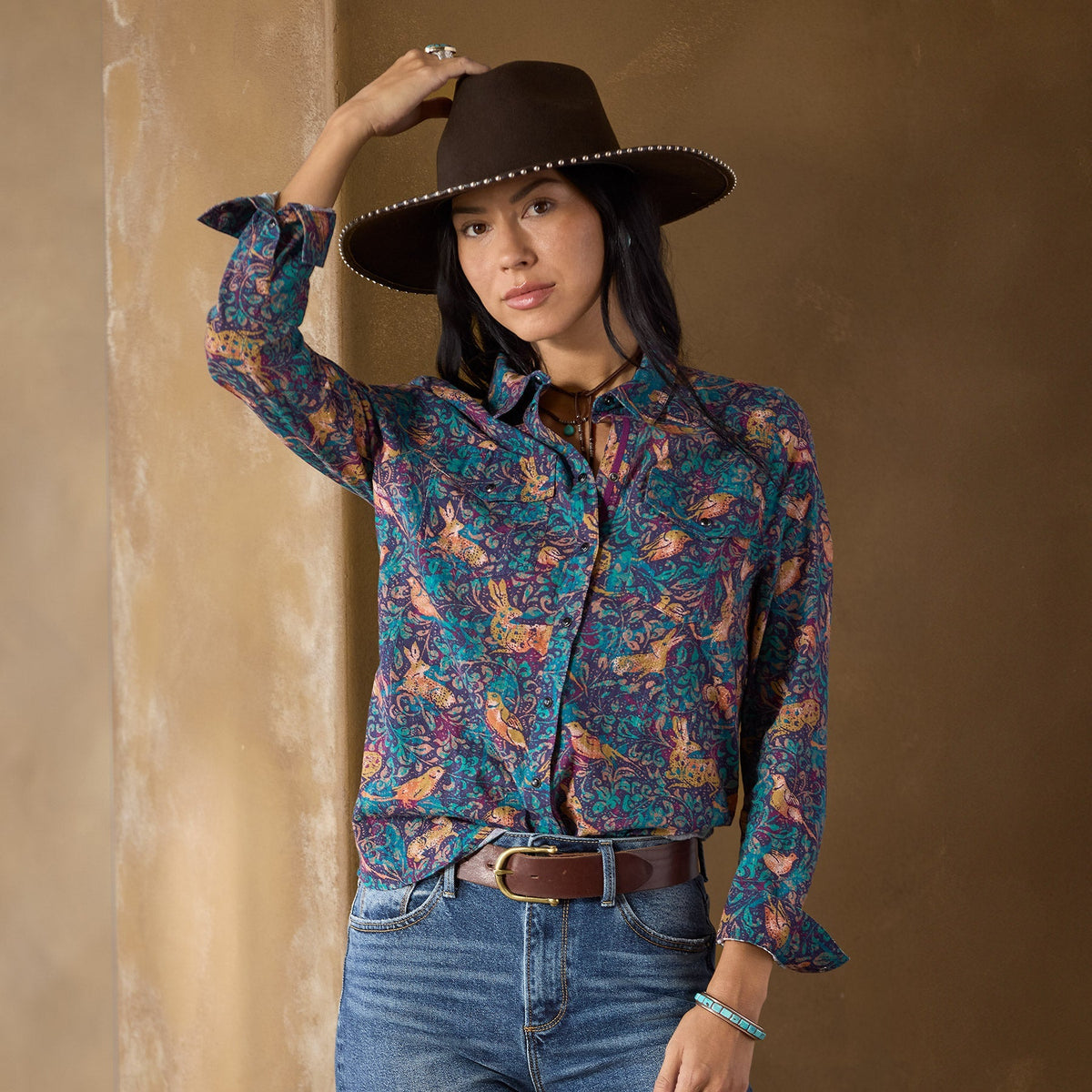 Woodsong Joy Shirt. Petite