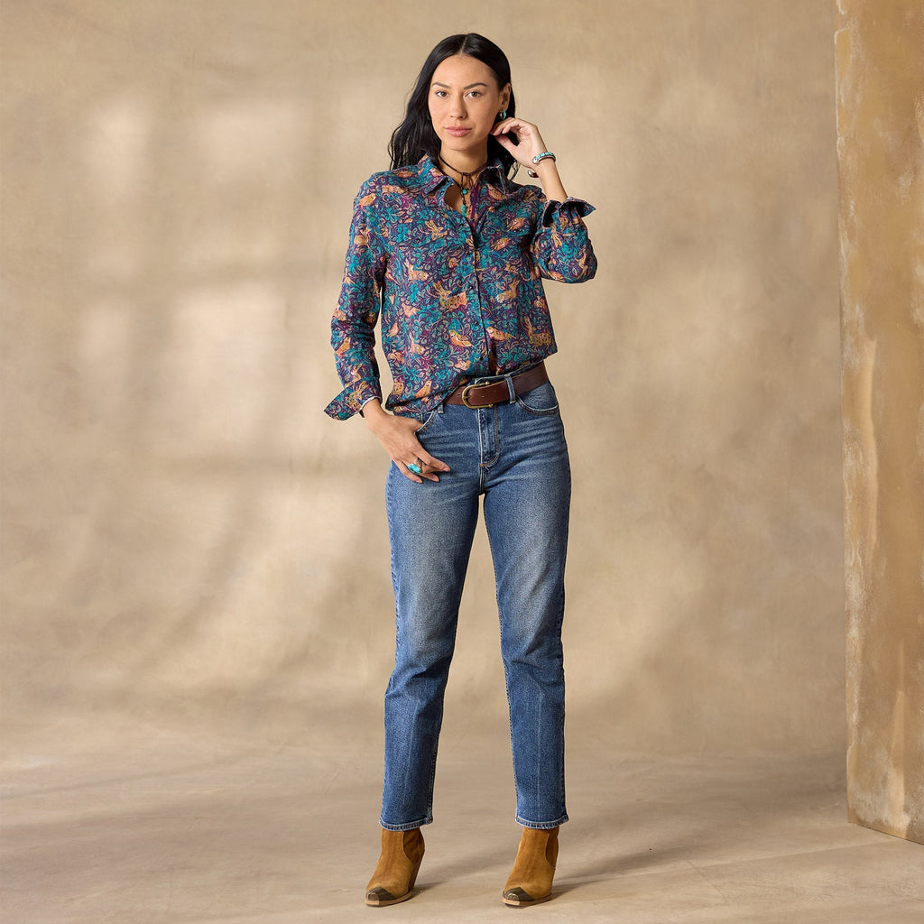 Woodsong Joy Shirt. Petite