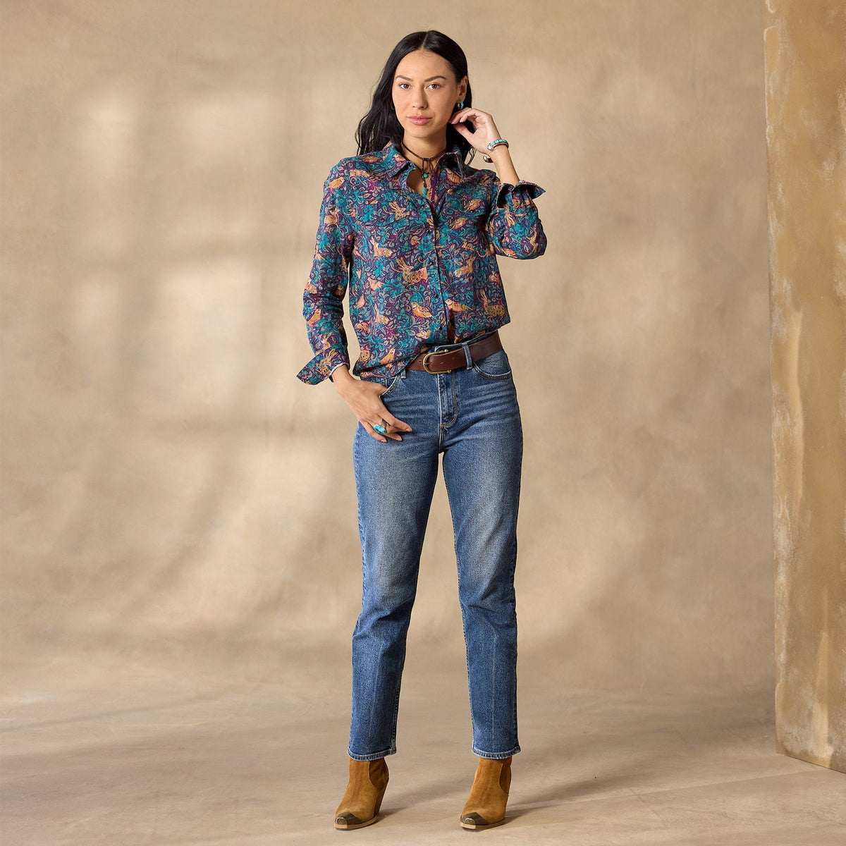 Woodsong Joy Shirt. Petite