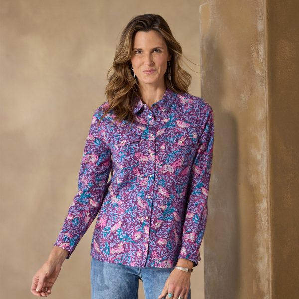Woodsong Joy Shirt. Petite