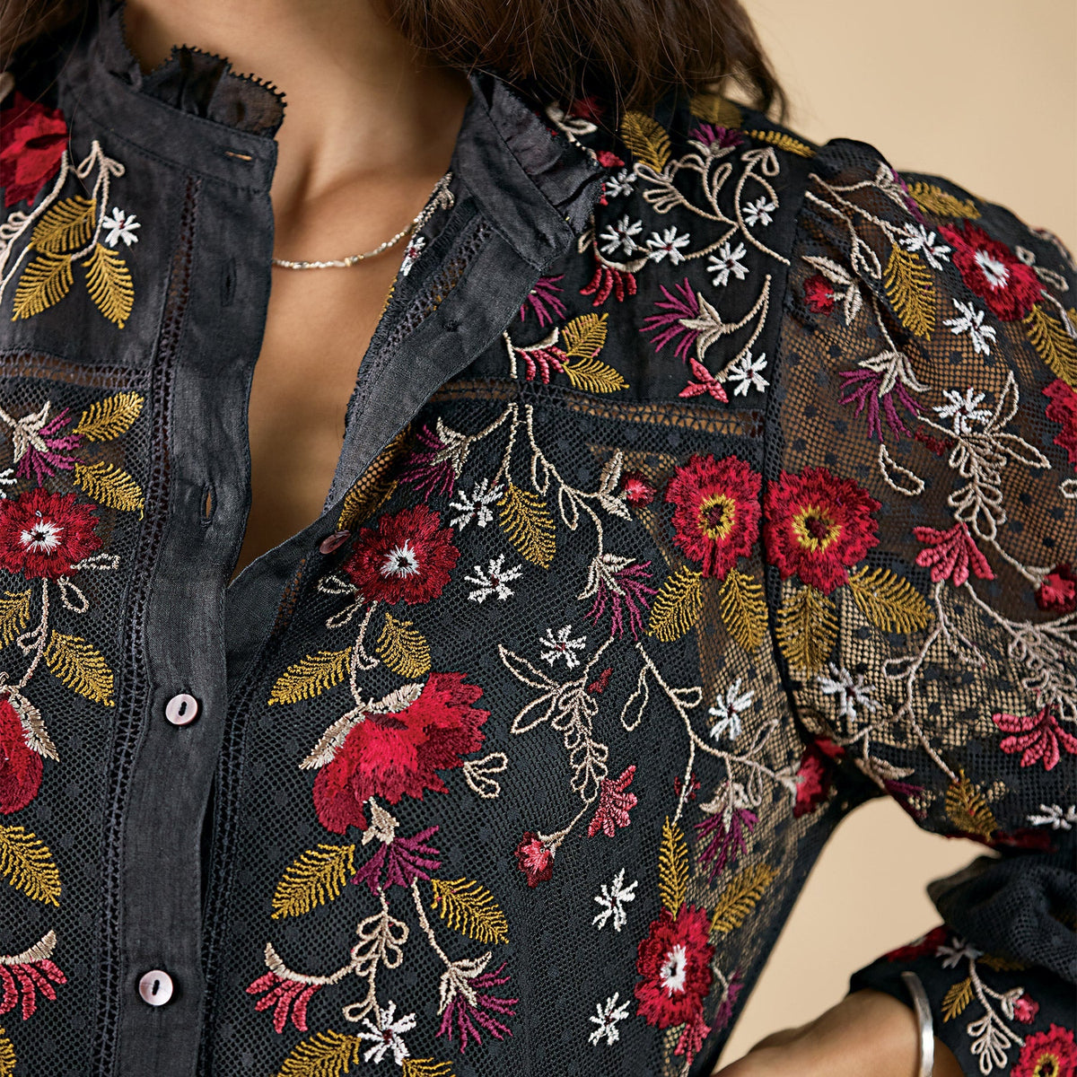 Beaumont Blooms Top. Petite