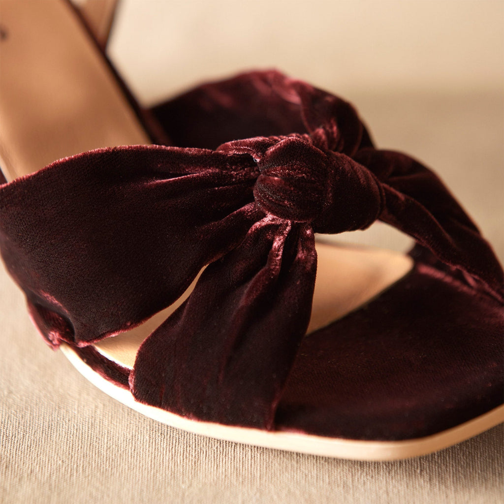 Natasha Velvet Heels