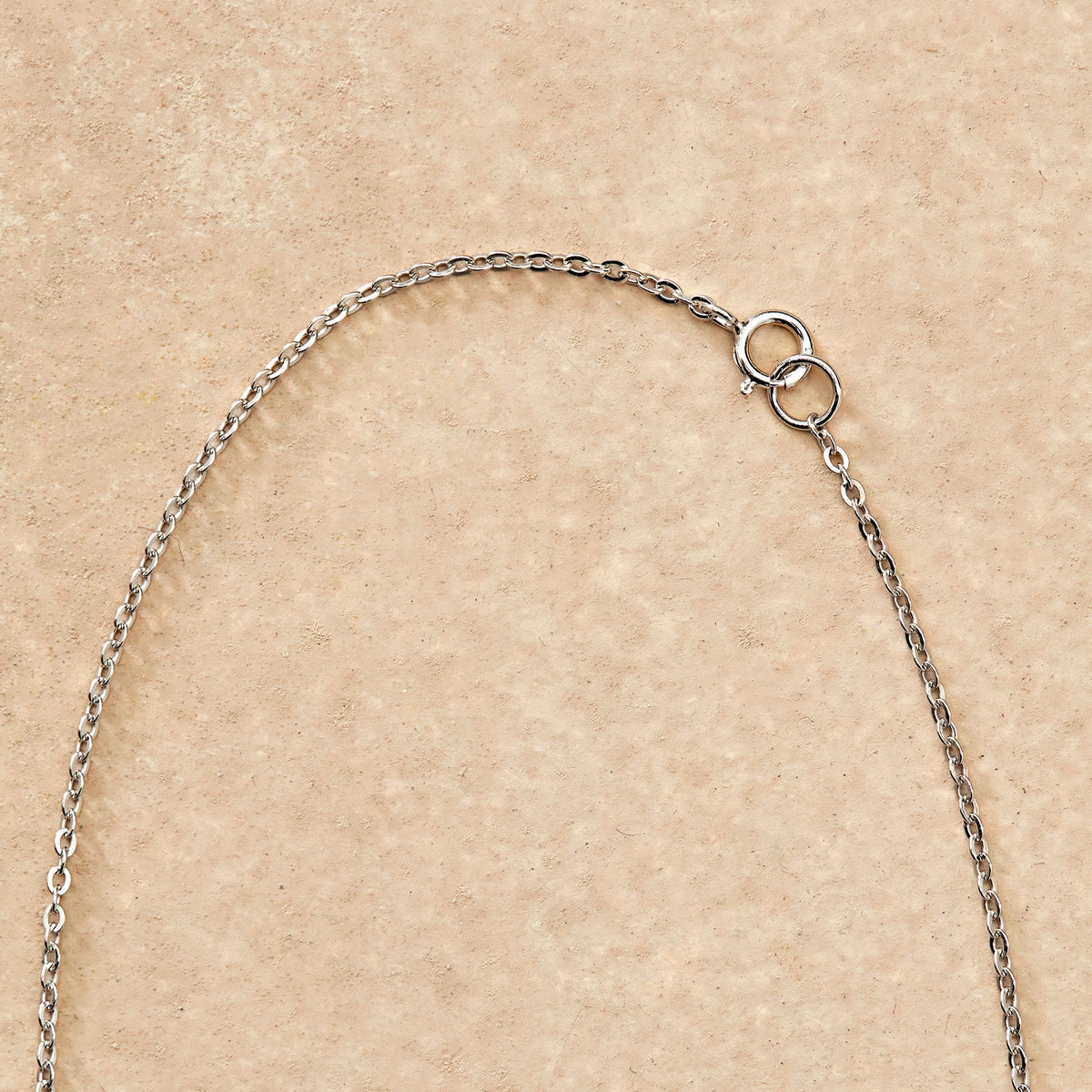 Silver Bright Faith Necklace