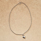 Silver Bright Faith Bracelet
