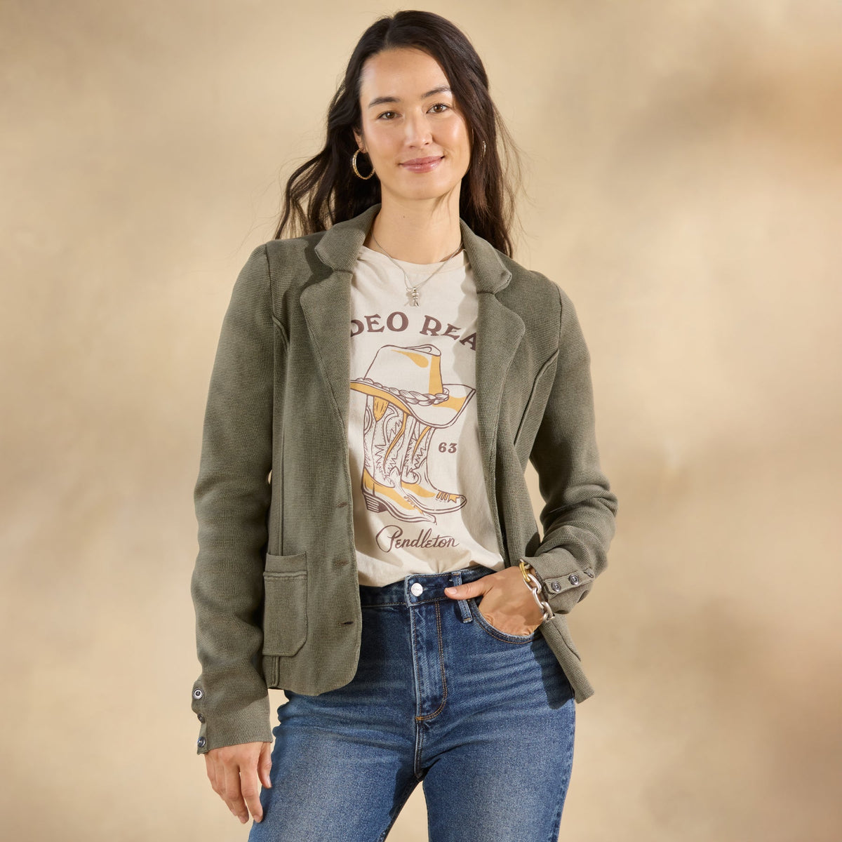 Horizon Sweater Blazer. Petite