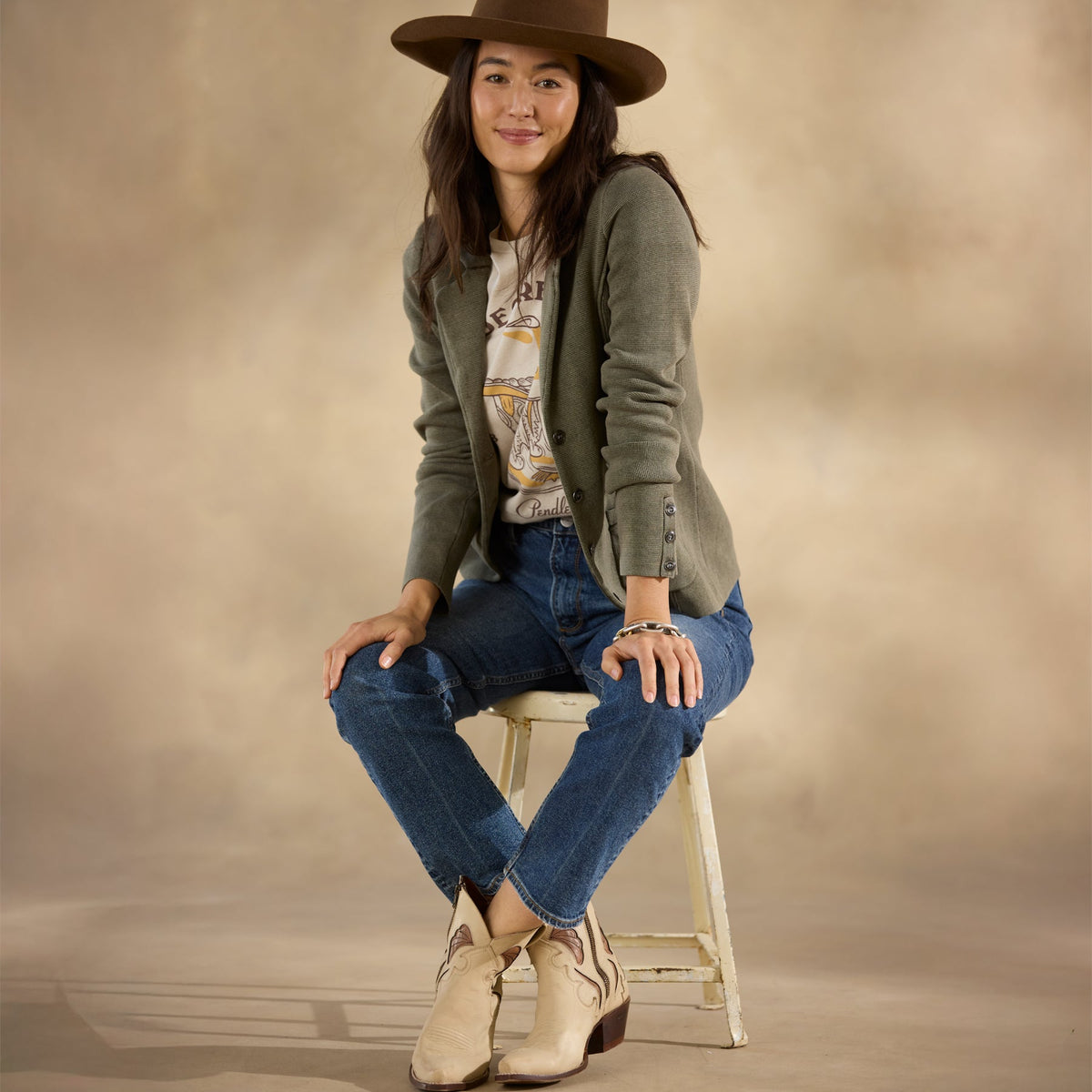 Horizon Sweater Blazer. Petite