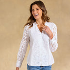 Valeria Eyelet Shirt