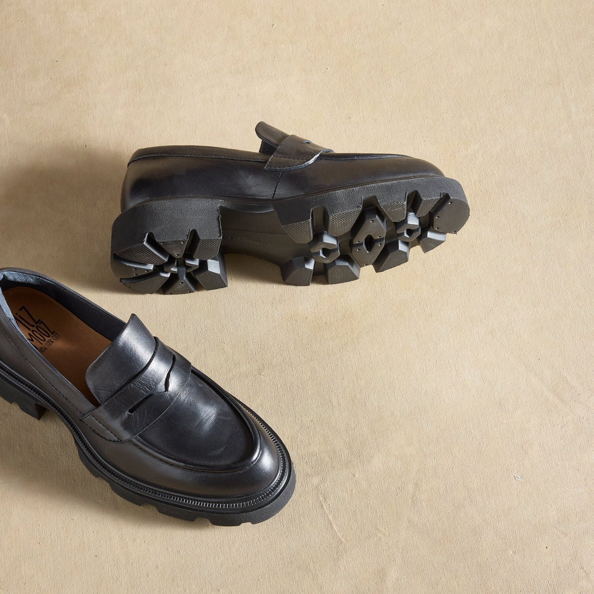 Toni Lug Sole Loafers