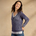 Samantha V-Neck Sweater. Petite