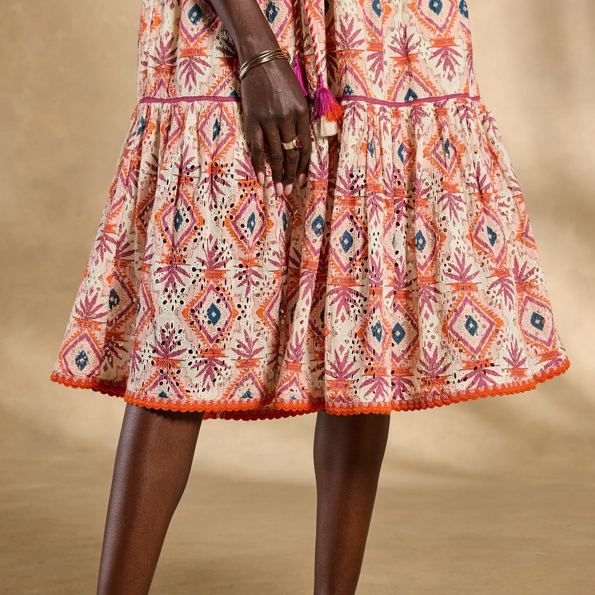 Annetta Eyelet Dress